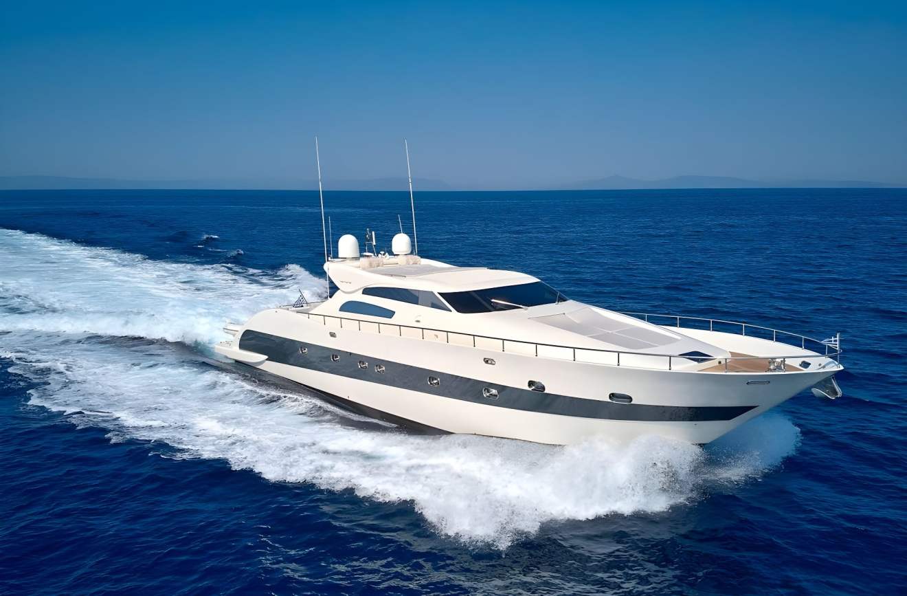 RUBY 87' Tecnomar Motor Yacht Charter in Greece