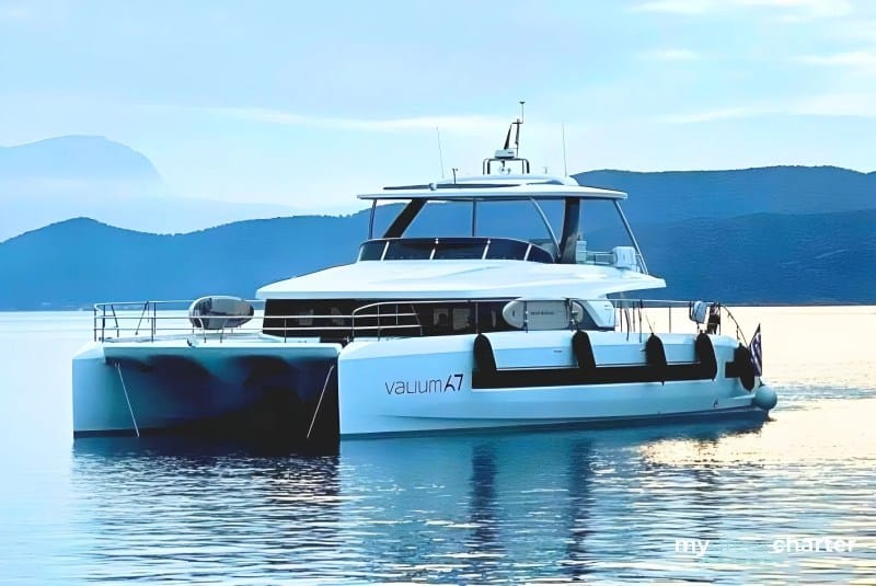 power catamaran greece
