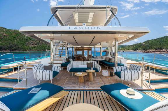 Master cabin balcony from above