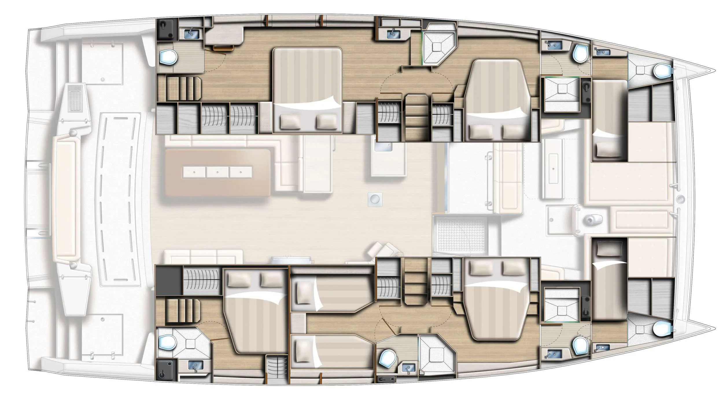Layout of Fortune One