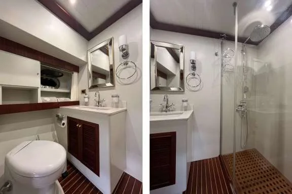 Twin Cabin Bathroom