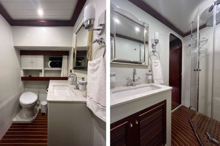 Double Cabin Bathroom