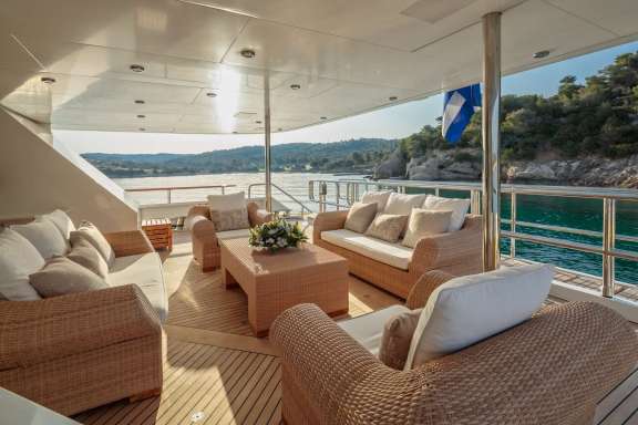 Aft deck