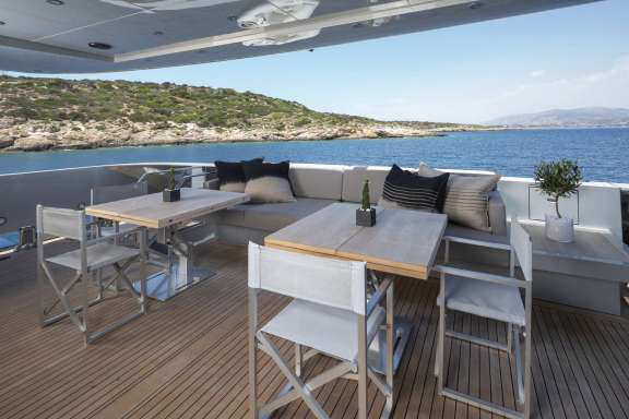 Aft deck