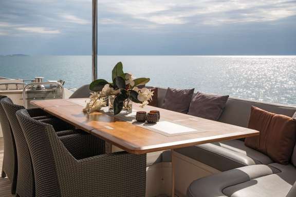 Aft Deck Dining Table