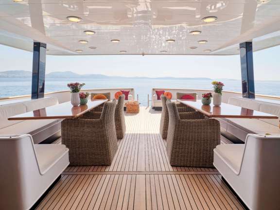 Aft deck