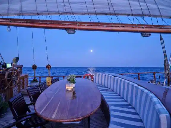 Evening atmosphere