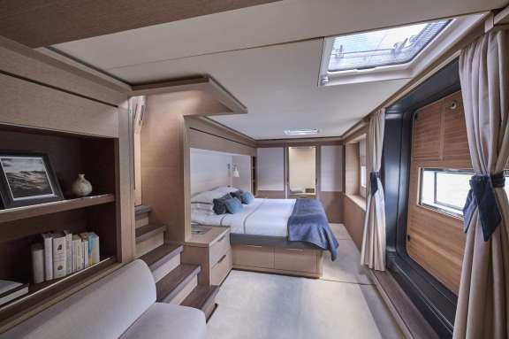 La Gatta - Interior Master cabin