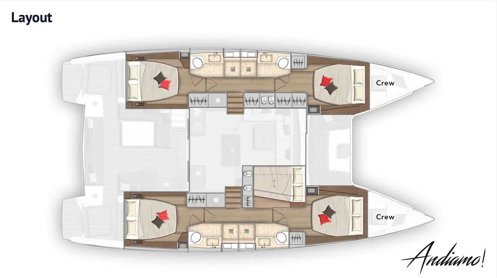 Layout of ANDIAMO