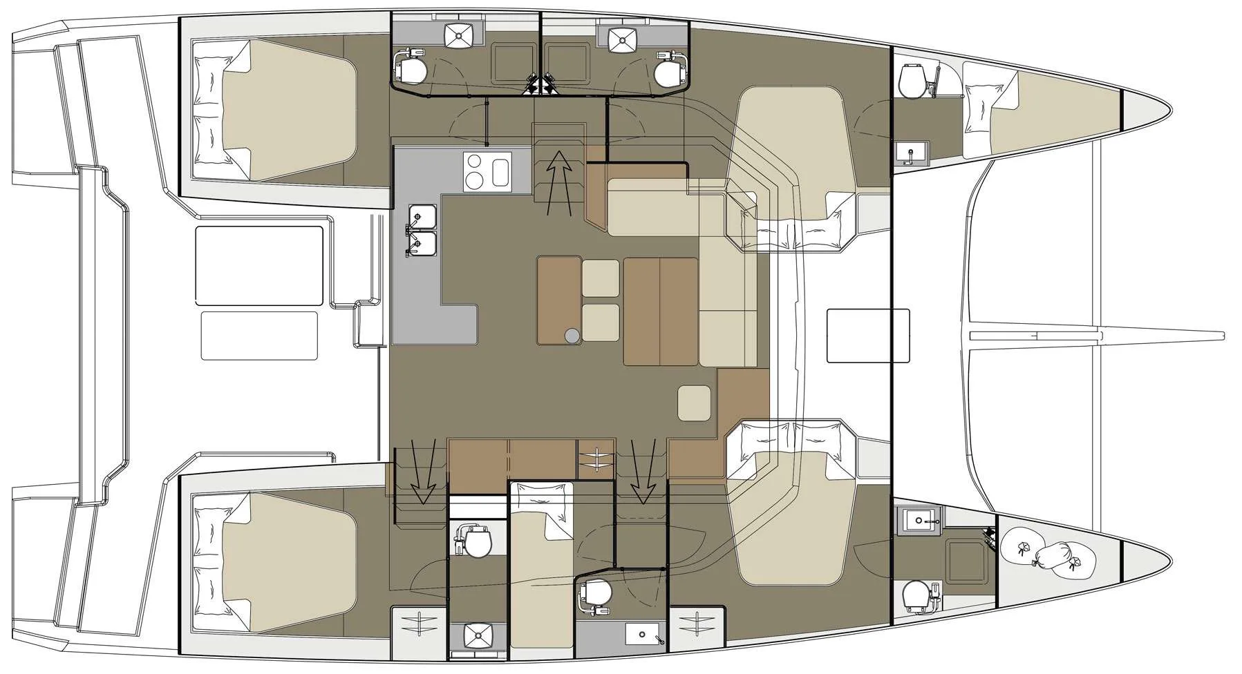 Layout of Blue Horizon
