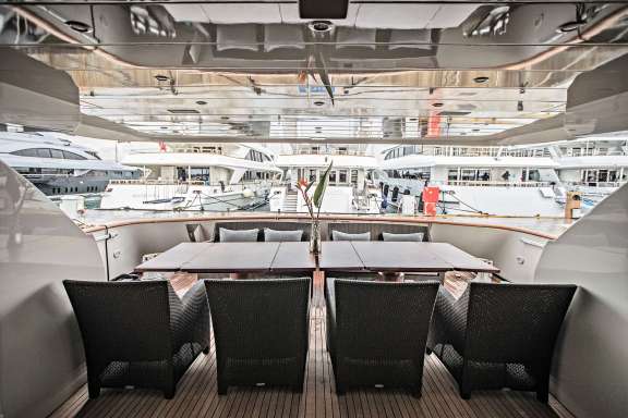 Aft deck