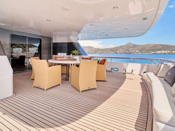 Aft deck