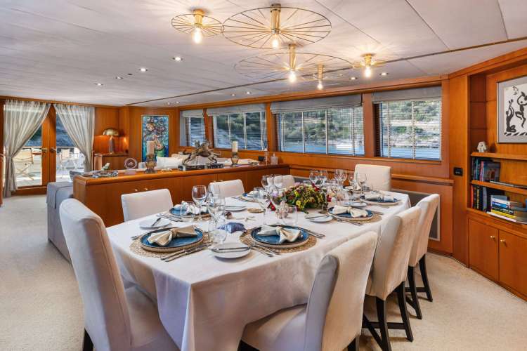 Interior dining area