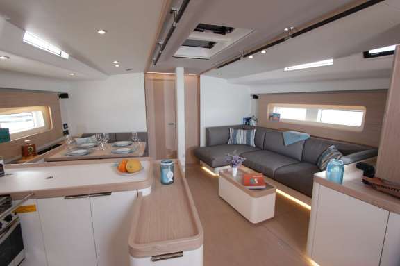 Main Salon and dining area