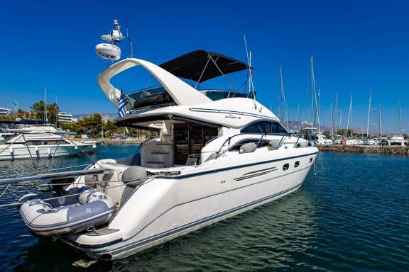 Shades on lower deck