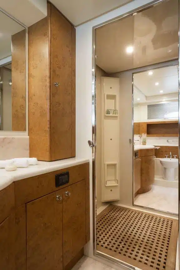 Master shower