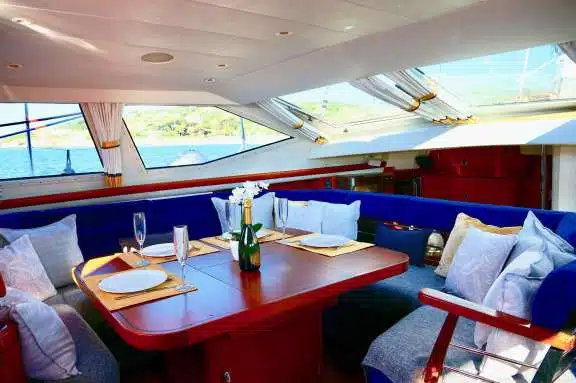 Upper level Dining area