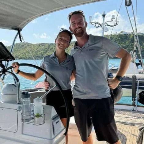 Crew of ELVIS MAGIC|Chef and Captain