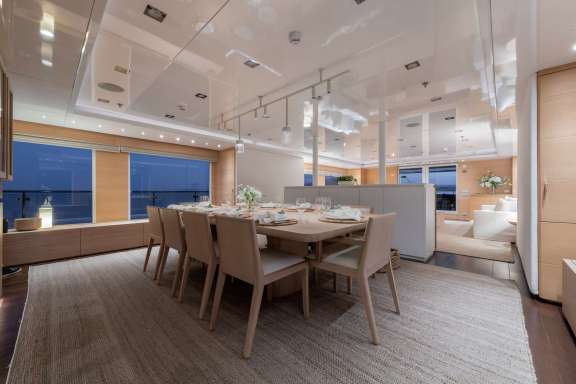 Dinning Table on Main Deck