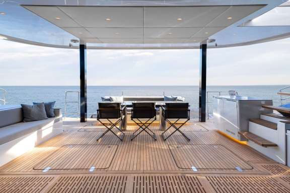 Aft deck