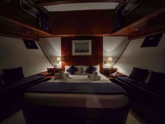 Master Cabin at Night