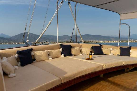 Aft Deck Seating Area