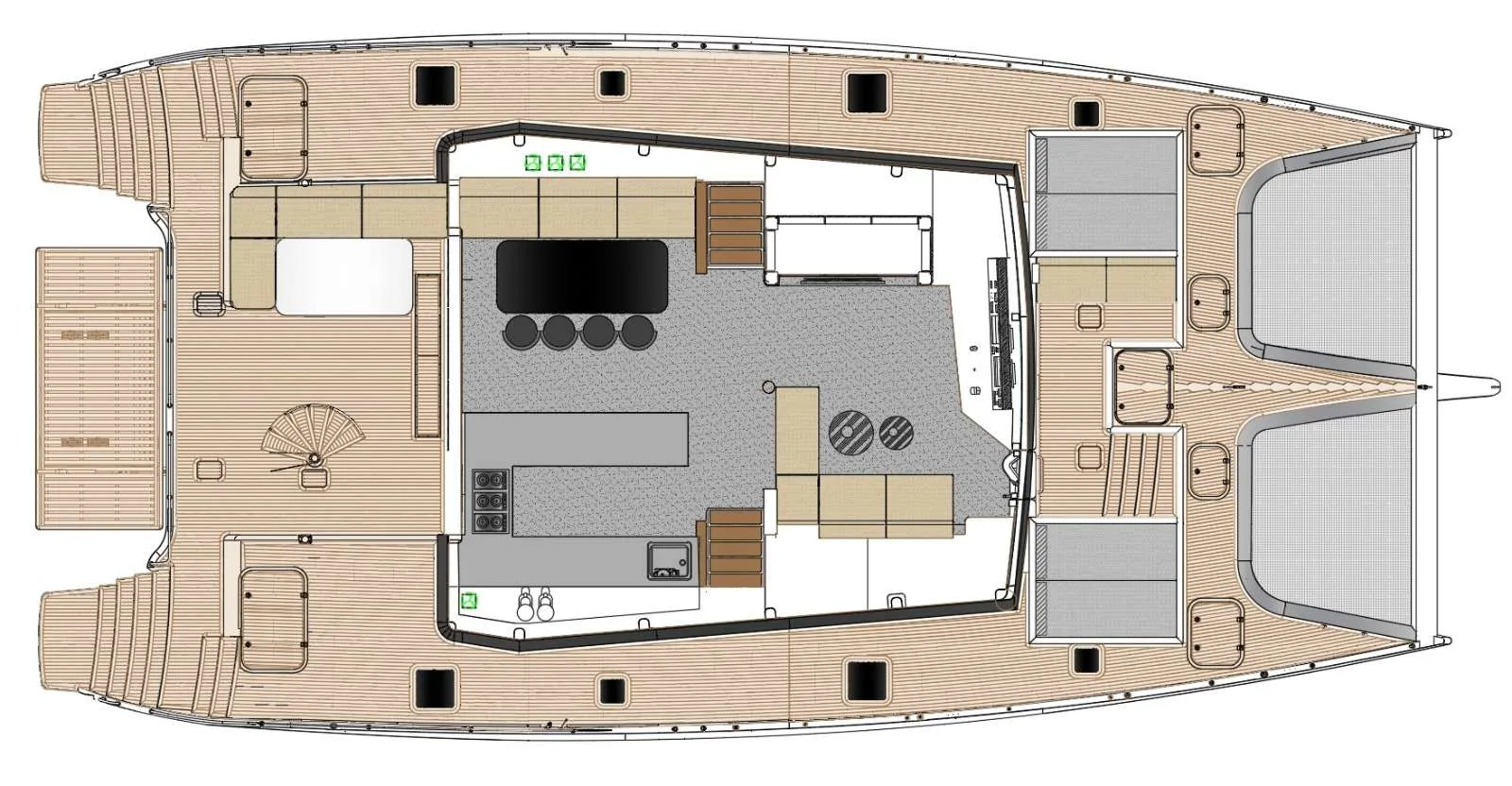 Layout of HANI I