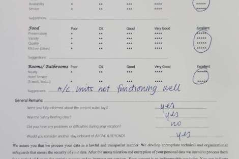 Review img # 104 of the yacht ABOVE & BEYOND