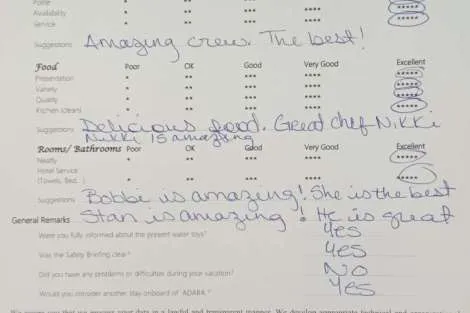 Review img # 15 of the yacht ADARA