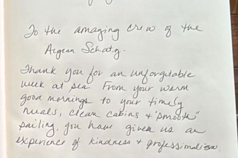 Review img # 4 of the yacht Aegean Schatz