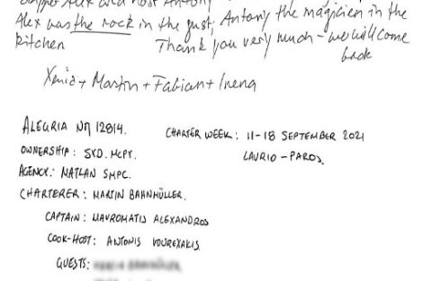 Review img # 9 of the yacht ALEGRIA