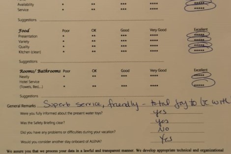 Review img # 103 of the yacht ALENA