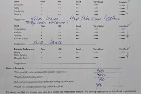 Review img # 72 of the yacht ALENA