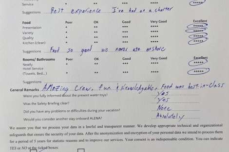 Review img # 70 of the yacht ALENA