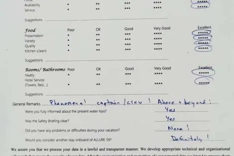 Review img # 21 of the yacht ALLURE 59