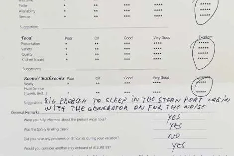 Review img # 57 of the yacht ALLURE 59