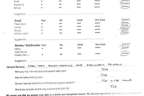 Review img # 85 of the yacht ALLURE 59
