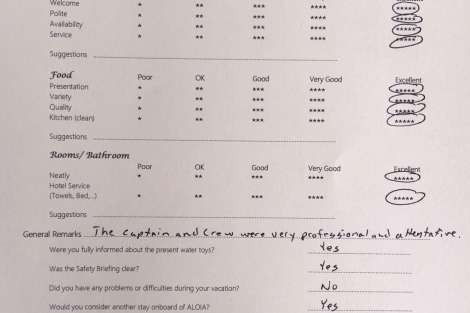 Review img # 37 of the yacht ALOIA  80