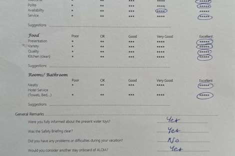 Review img # 26 of the yacht ALOIA  80