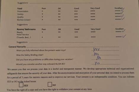 Review img # 22 of the yacht ALOIA  80