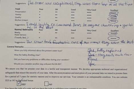 Review img # 19 of the yacht ALOIA  80