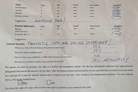 Review img # 14 of the yacht ALOIA  80