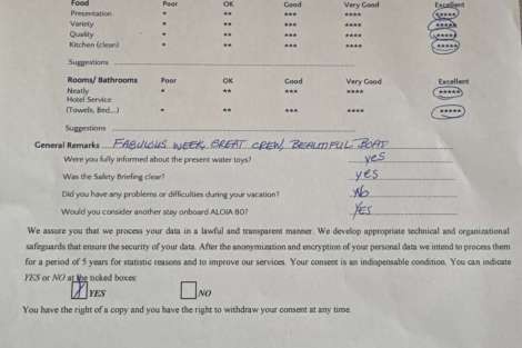 Review img # 18 of the yacht ALOIA  80