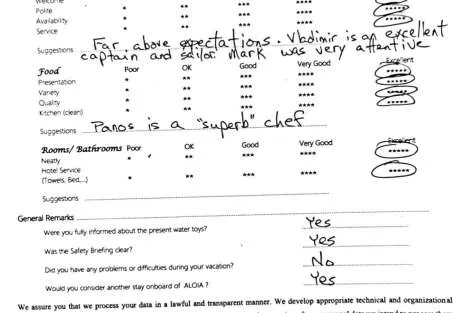 Review img # 4 of the yacht ALOIA