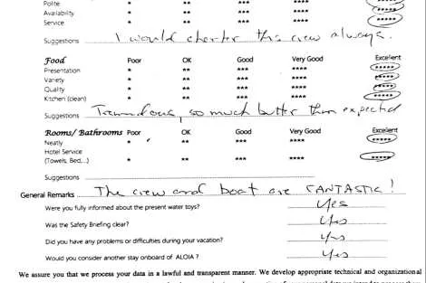 Review img # 5 of the yacht ALOIA