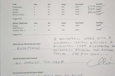 Review img # 8 of the yacht AMANTE