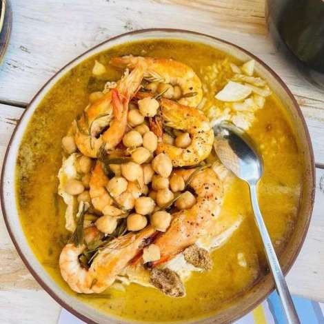 Food onboard AMANTE # 8