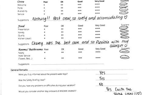 Review img # 103 of the yacht ANDARE AVANTI