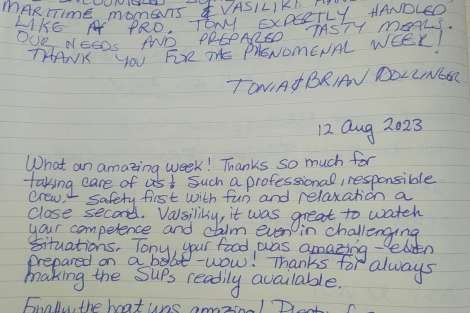 Review img # 57 of the yacht ANDARE AVANTI