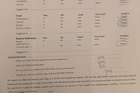 Review img # 54 of the yacht ANDARE AVANTI